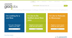Desktop Screenshot of msgradjobs.com