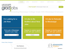 Tablet Screenshot of msgradjobs.com